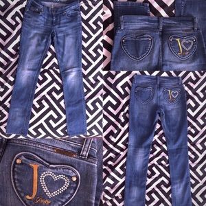 Juicy Couture💖Pocket Bling Skinny Jeans